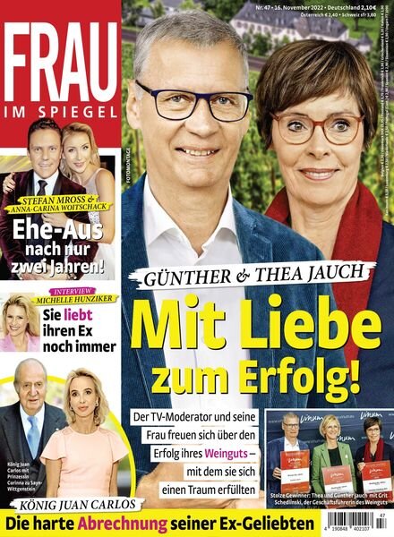 Frau im Spiegel – 16 November 2022 Cover