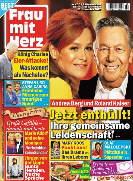Frau mit Herz – 19 November 2022 Cover