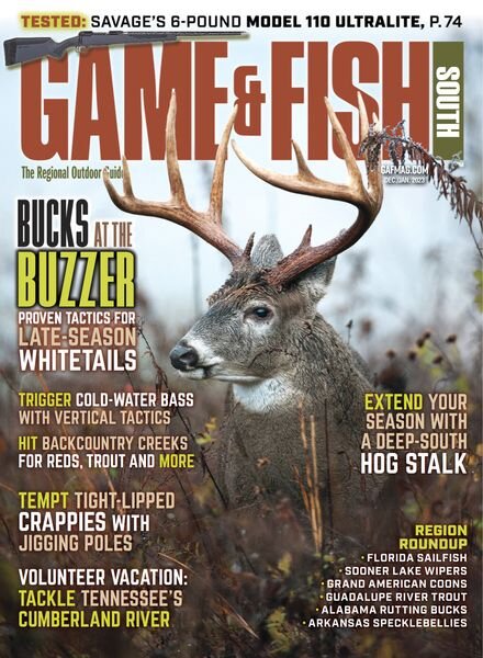 Game & Fish South – December 2022 Cover