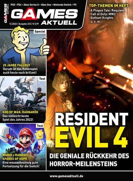 Games Aktuell – Dezember 2022 Cover