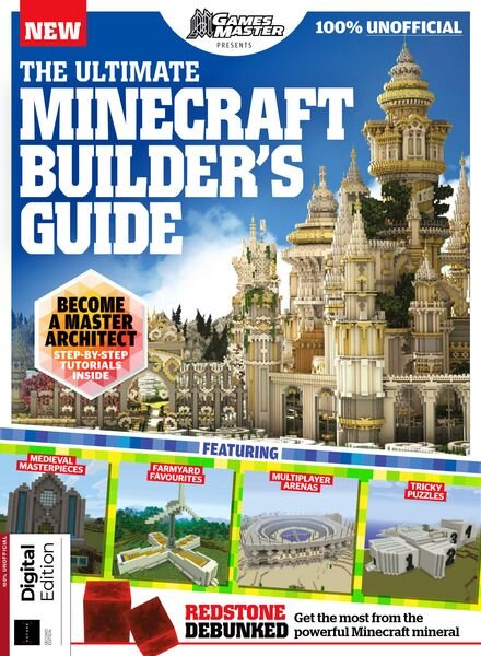 GamesMaster Presents – The Ultimate Minecraft Builder’s Guide – 2nd Edition 2022 Cover