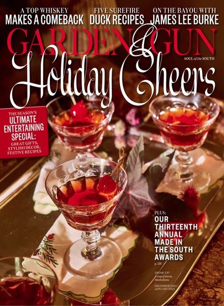 Garden & Gun – December 2022 Cover