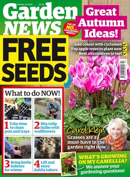 Garden News – October 29 2022 Cover