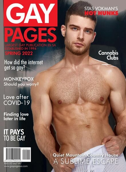 Gay Pages – November 2022 Cover