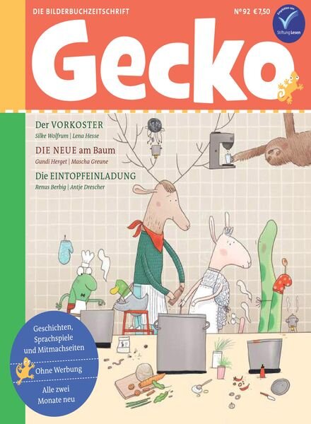 Gecko – November-Dezember 2022 Cover