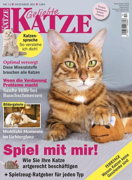 Geliebte Katze – Dezember 2022 Cover