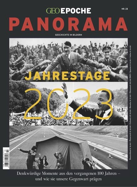Geo Epoche Panorama – November 2022 Cover