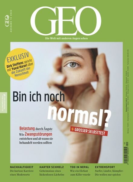 Geo Germany – Dezember 2022 Cover