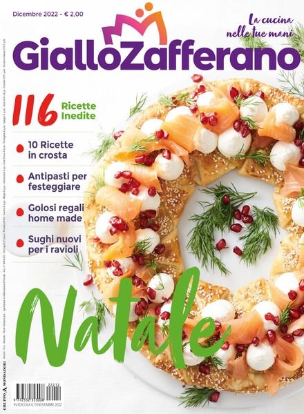 Giallo Zafferano – Dicembre 2022 Cover