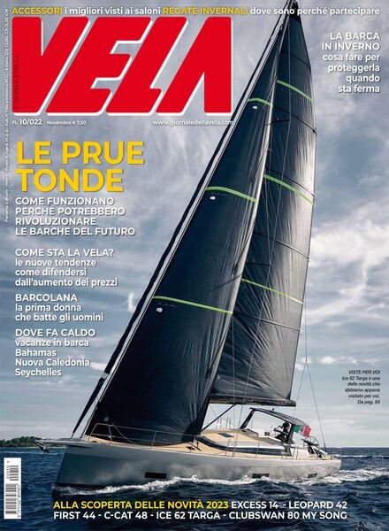 Giornale della Vela – Novembre 2022 Cover