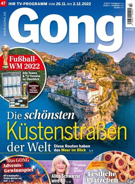 Gong – 18 November 2022 Cover