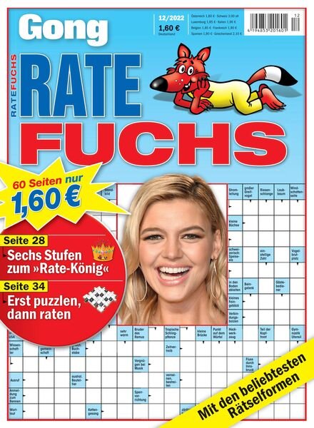 Gong Ratefuchs – Dezember 2022 Cover