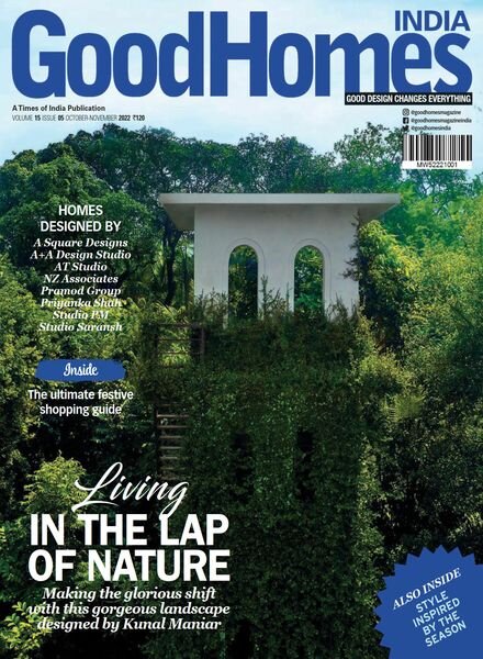 GoodHomes India – October 2022 Cover