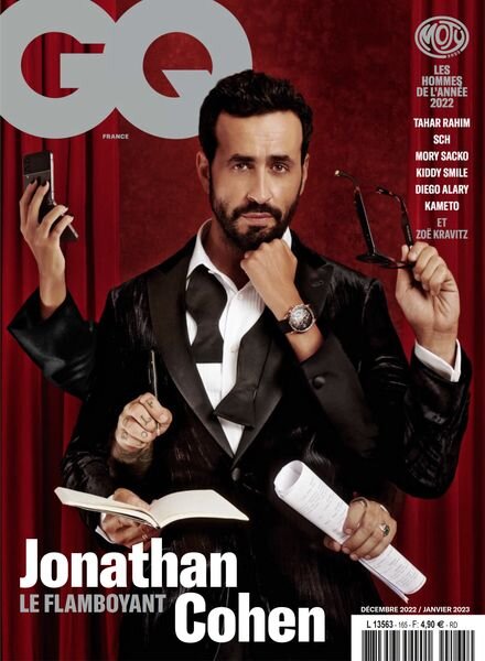 GQ France – decembre 2022 Cover
