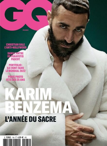GQ France – novembre 2022 Cover