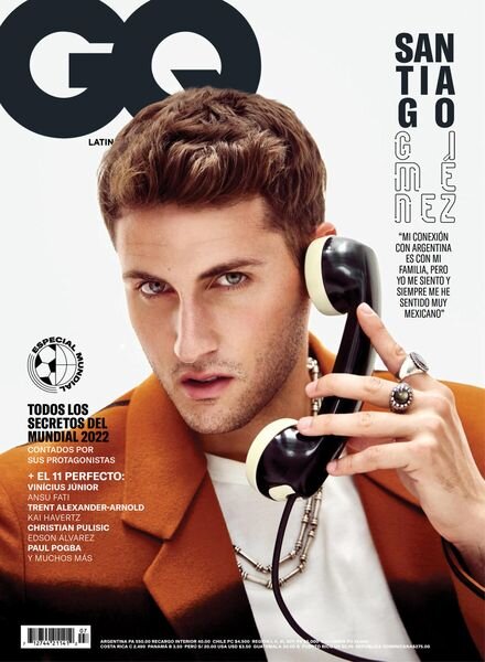 GQ Latinoamerica – noviembre 2022 Cover