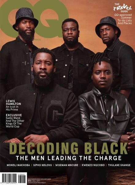 GQ South Africa – December 2022 Cover