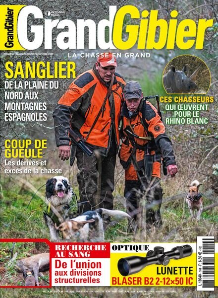 Grand Gibier – decembre 2022 Cover