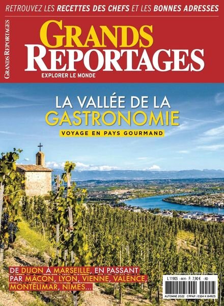 Grands Reportages – Automne 2022 Cover