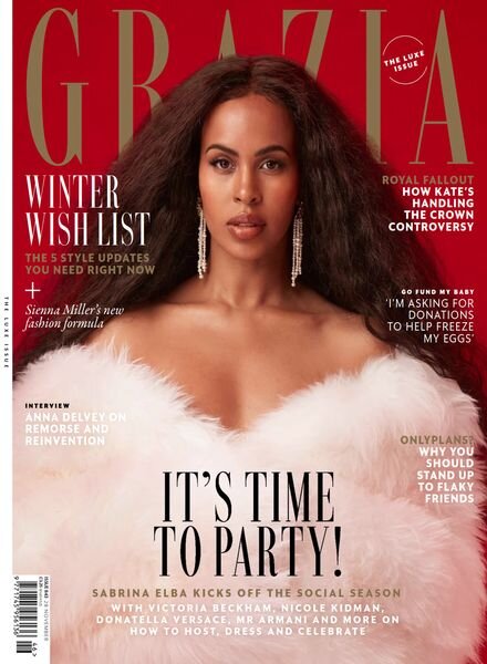 Grazia UK – 28 November 2022 Cover