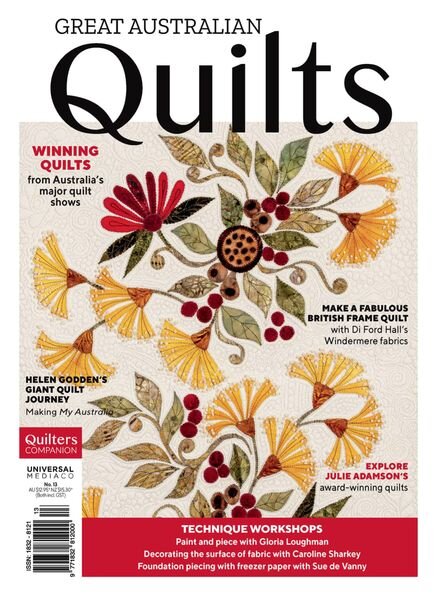 Great Australian Quilts – November 2022 Cover