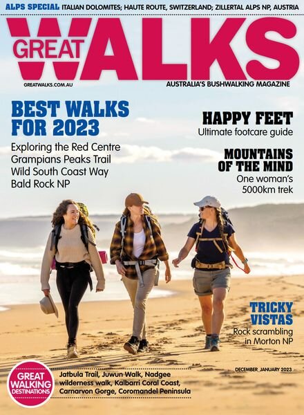 Great Walks – December 2022 Cover