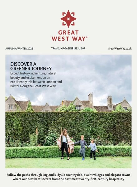 Great West Way Travel Magazine – October 2022 Cover