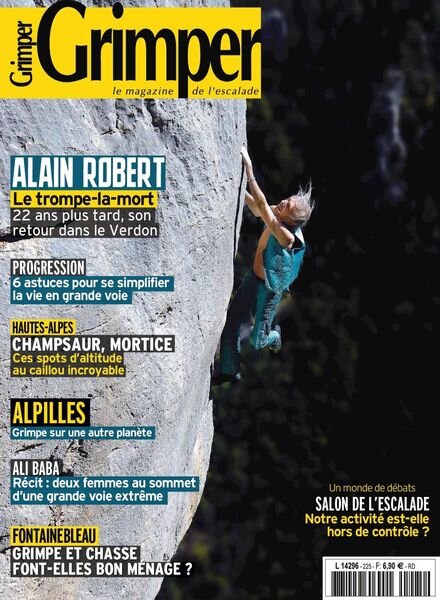 Grimper – novembre 2022 Cover