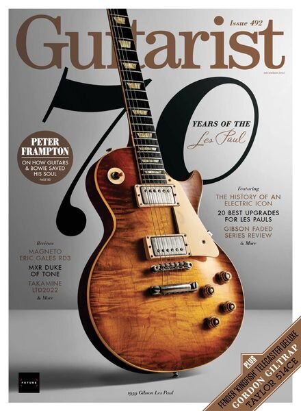 Guitarist – December 2022 Cover