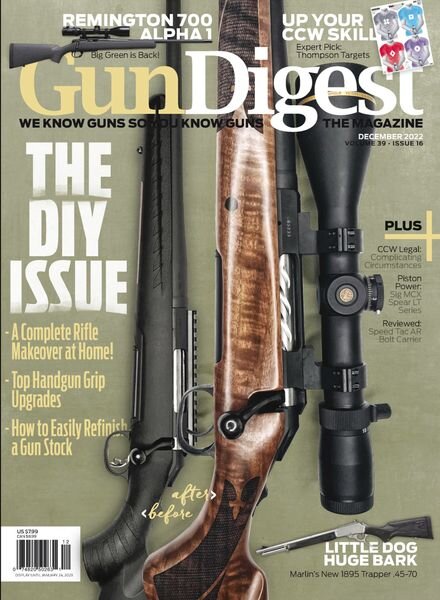 Gun Digest – December 2022 Cover