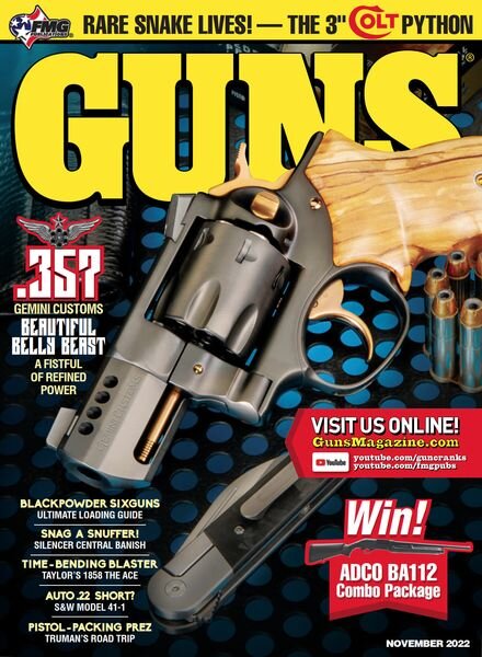 Guns Magazine – November 2022 Cover
