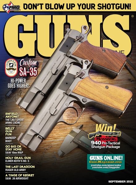 Guns Magazine – September 2022 Cover