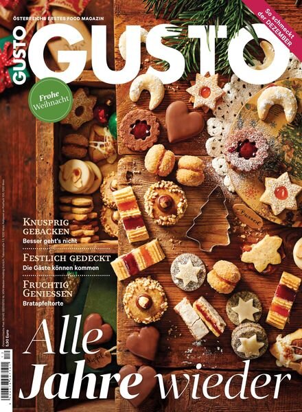 GUSTO – November 2022 Cover