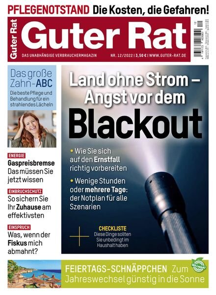 Guter Rat – Dezember 2022 Cover