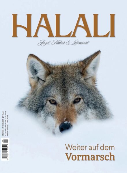 HALALI – Jagd Natur und Lebensart – Oktober 2022 Cover