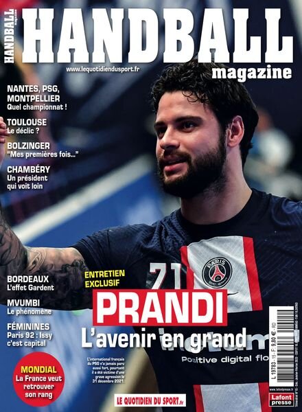 Handball Magazine – Decembre 2022-Fevrier 2023 Cover