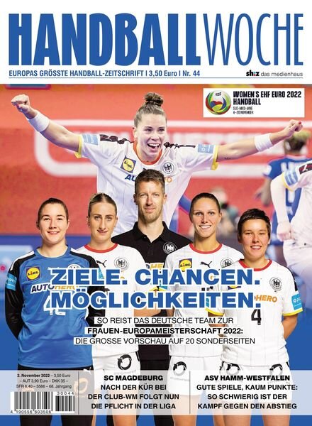 Handballwoche – 02 November 2022 Cover