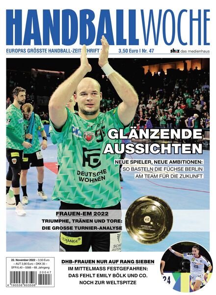 Handballwoche – 22 November 2022 Cover