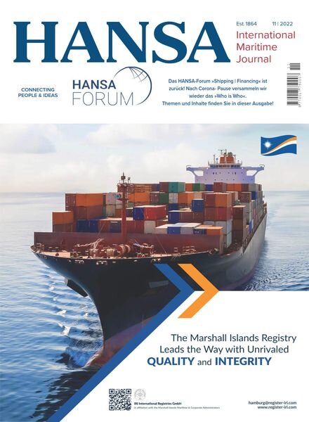 Hansa – Nr 11 2022 Cover