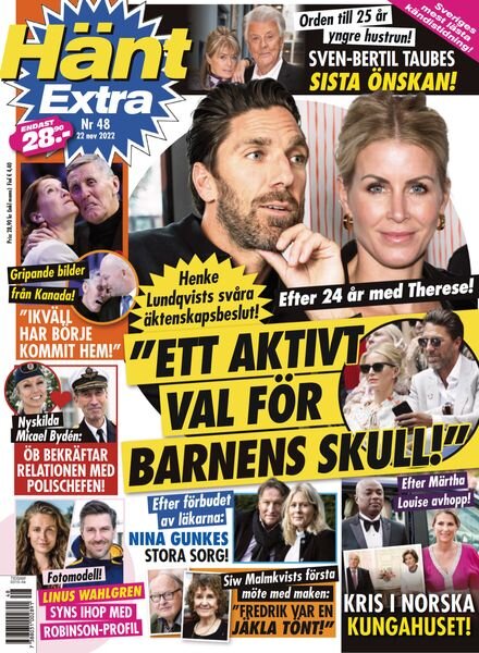 Hant Extra – 22 november 2022 Cover