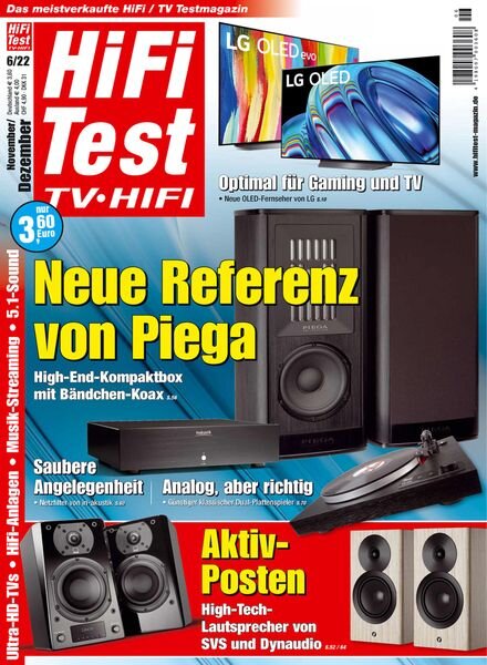 HIFI TEST TV HIFI – November 2022 Cover