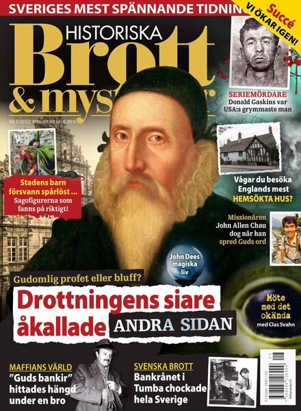 Historiska Brott & Mysterier – oktober 2022 Cover