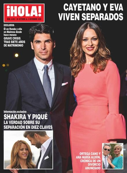 Hola! Espana – 02 noviembre 2022 Cover
