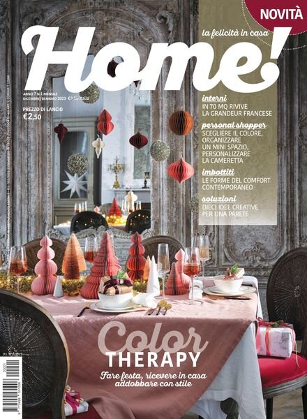 Home! – dicembre 2022 Cover