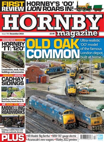 Hornby Magazine – Issue 186 – December 2022 Cover