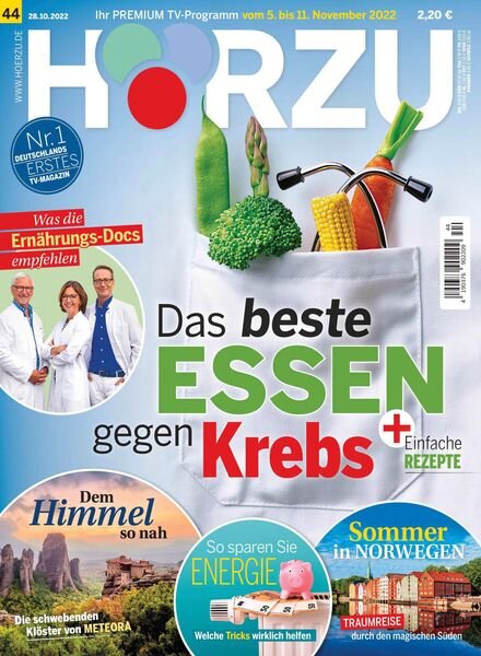 HORZU – 28 Oktober 2022 Cover