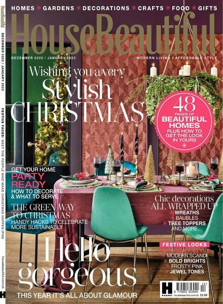 House Beautiful UK – December 2022 Cover