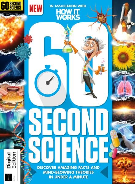 How It Works 60 Second Science – 5th Edition 2022 Cover