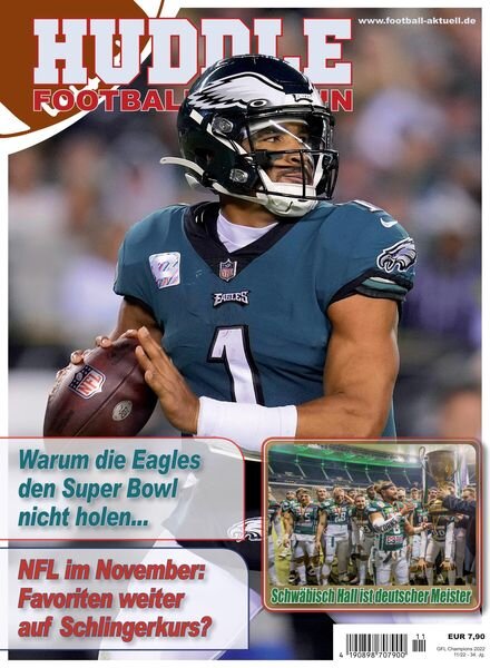 HUDDLE – November 2022 Cover