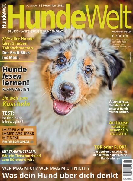 HundeWelt – Dezember 2022 Cover